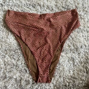 Aerie Crossover High Cut cheeky Bikini Bottom